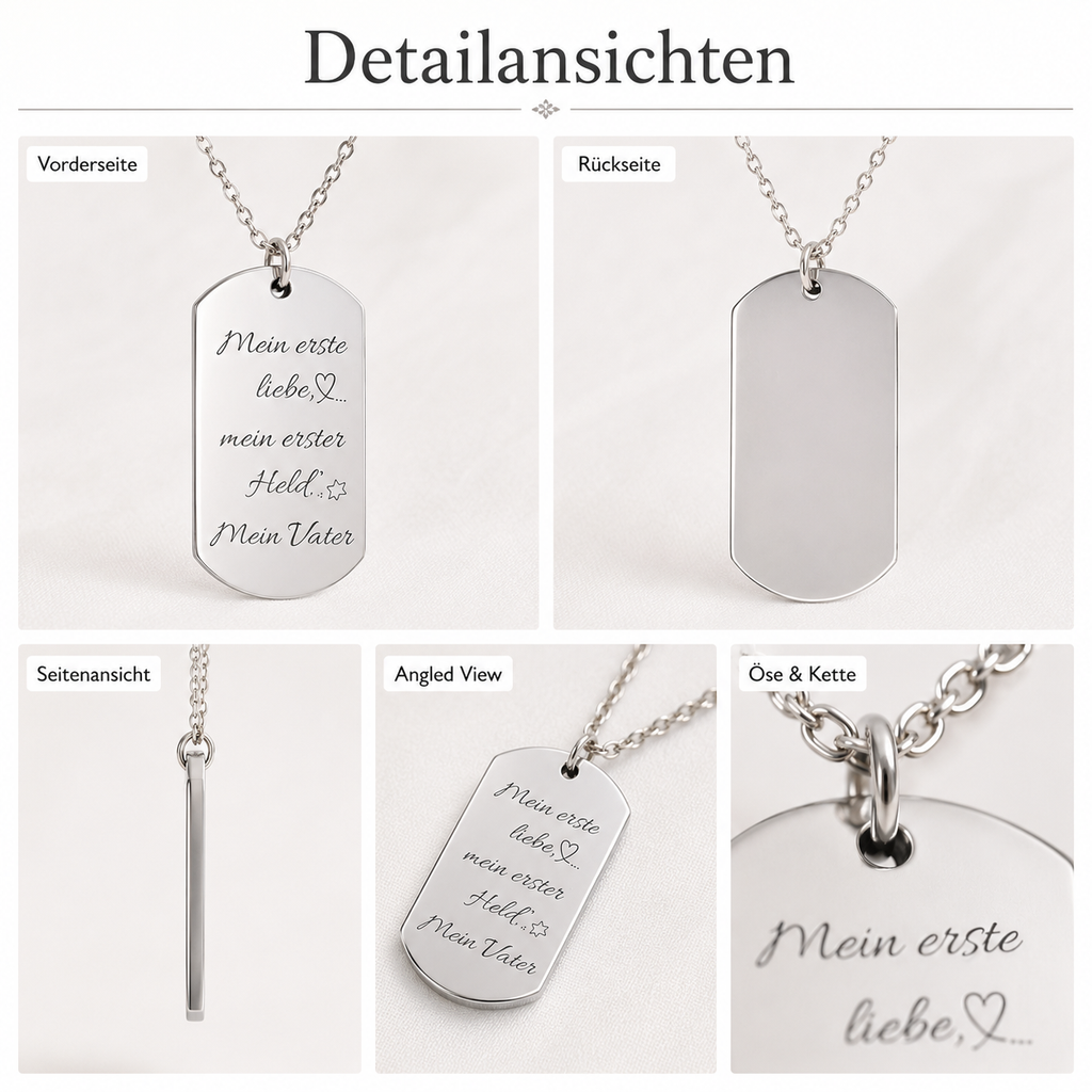 Collier personnalisé avec prénom - Modèle Ben