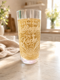 Lieblingsglasvoll - Stephanie Piette Laser Art
