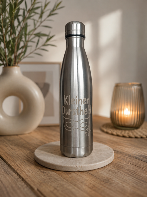 Trinkflasche - Stephanie Piette Laser Art