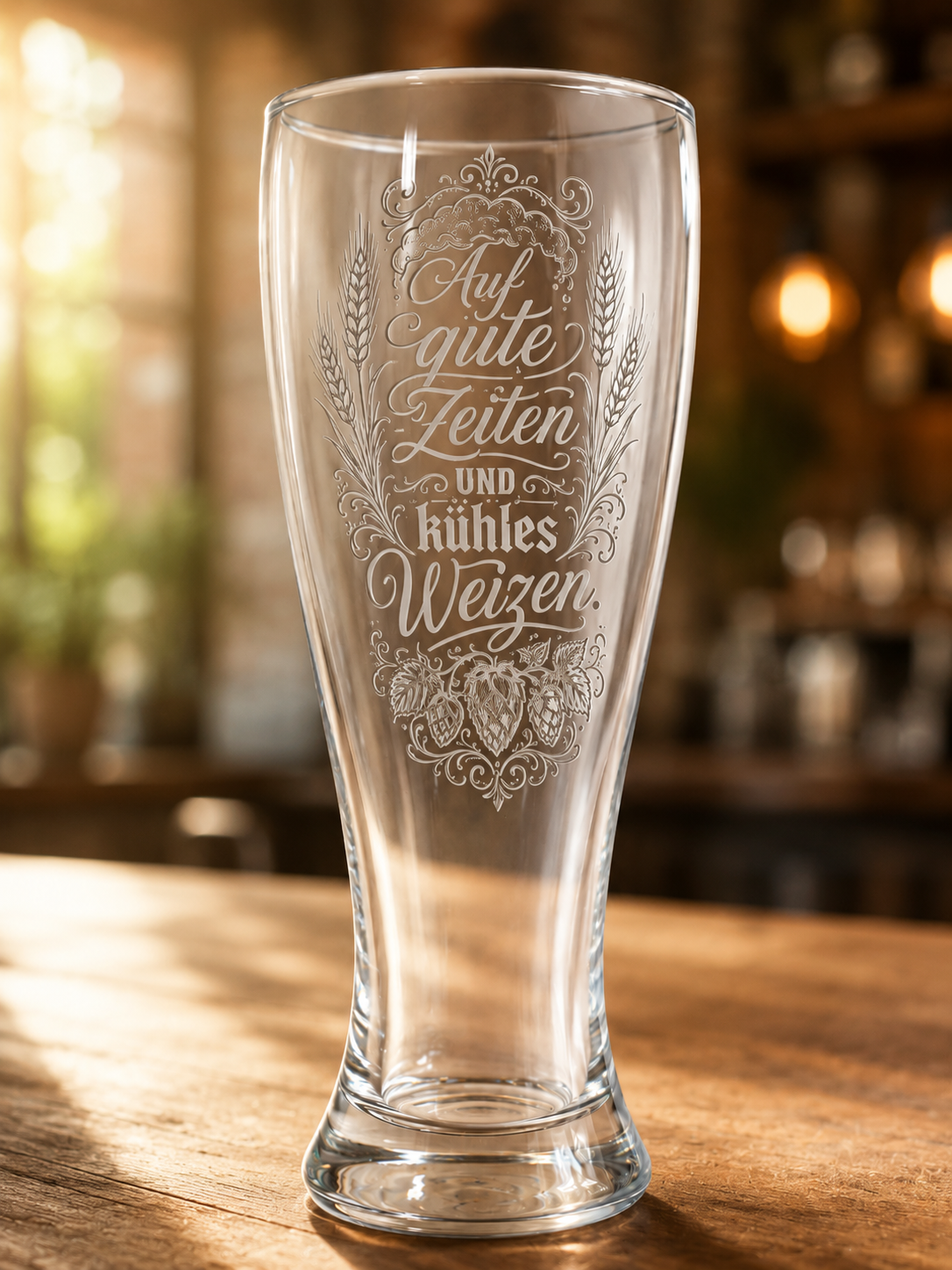 gute_zeiten_Glas_leer - Stephanie Piette Laser Art