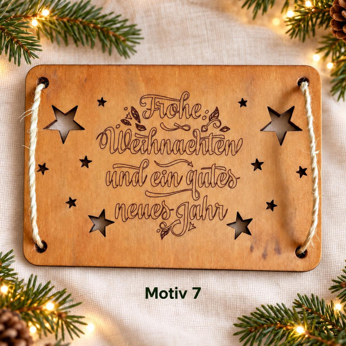 Geldgeschenk Weihnachten – Wunscherfüller aus Holz