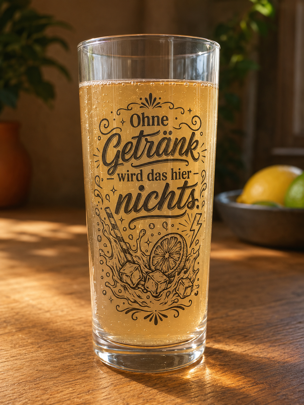 ohnegetraenkglasvoll - Stephanie Piette Laser Art